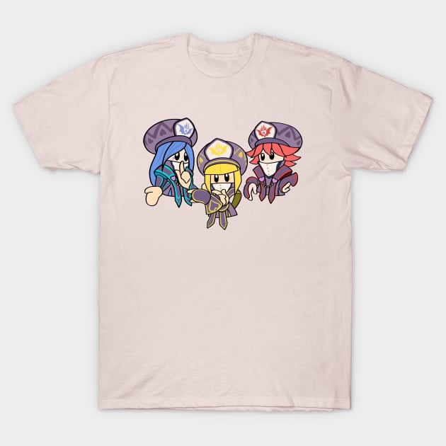 three mage sisters star allies T-Shirt by ballooonfish